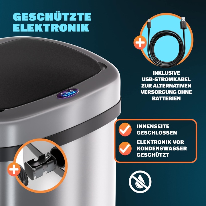 Produktbild Monzana Mülleimer (50 l)