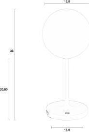 Image du produit Zuiver Hub Table Lamp Blue