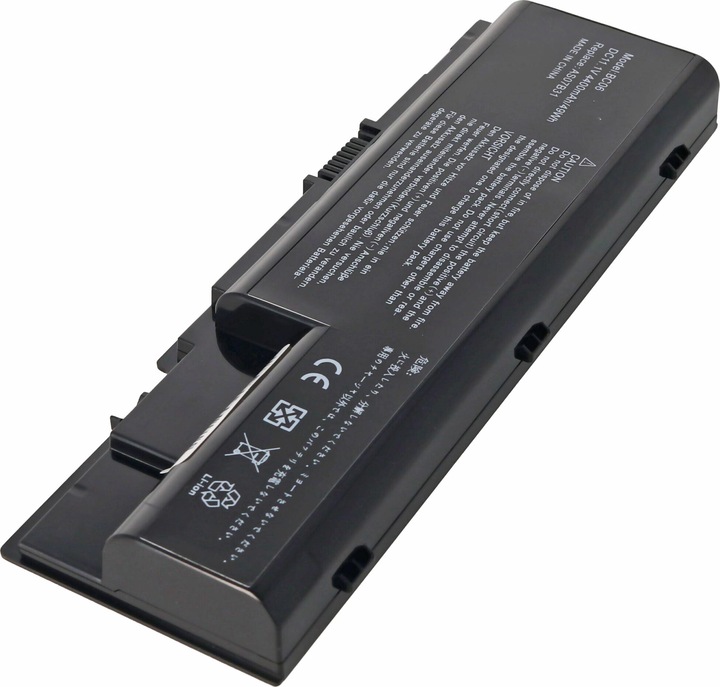 Produktbild AccuCell Akku passend für ACER Aspire 5310 series, 6530 series, Li-Ion, 11,1V, 4400mAh, 48,8Wh, black (4400 mAh)