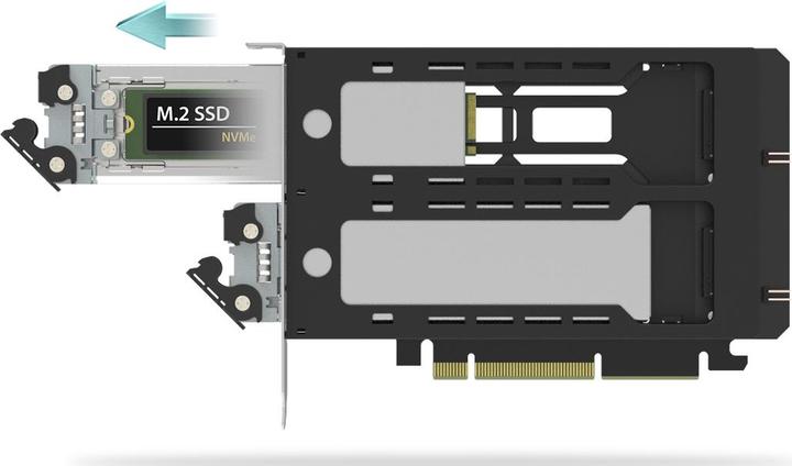 Produktbild Icy Dock M.2-Adapterplatine ExpressSlot Elite MB842M5P-B