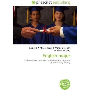 English major, Schulbücher