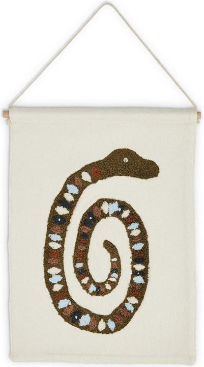 Smallstuff - Wall deco - Snake - 37x33 cm (40023-13)
