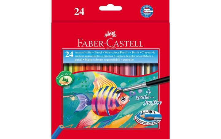 Produktbild Faber-Castell Aquarellfarbstifte Classic (24x)