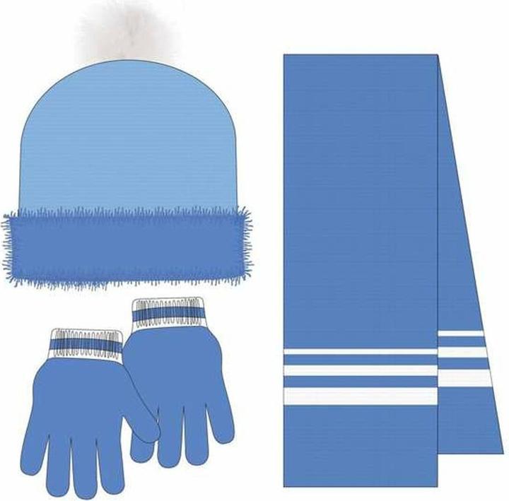 Actual product image Cerdá Disney Frozen winter set snood hat gloves