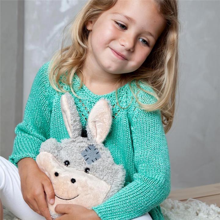 Actual product image Grünspecht My little warming friend Donkey (12 x 12 cm)