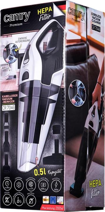 Image du produit Camry Aspirateur à main sans sac