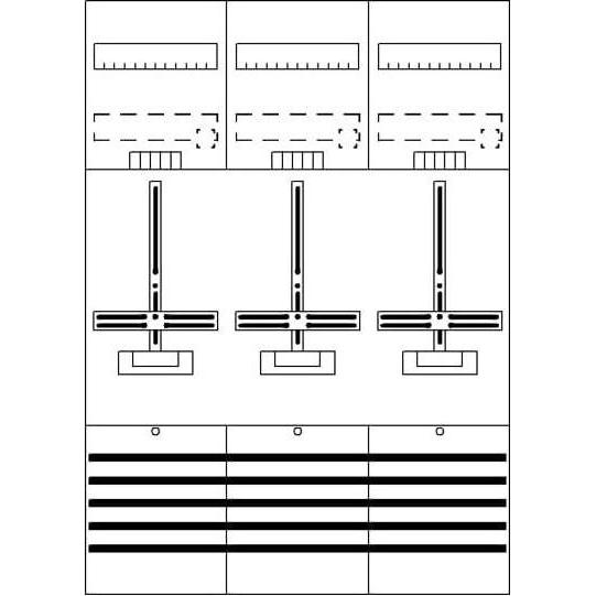ABB, Verteilerschrank, STRI UP-Kleinverteiler