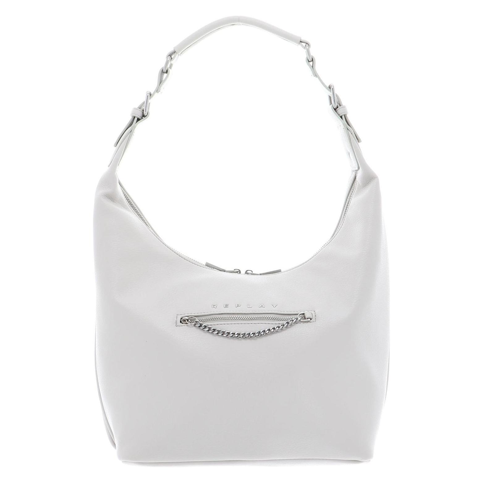 Replay, Damen, Handtasche, Shoulderbag, Grau