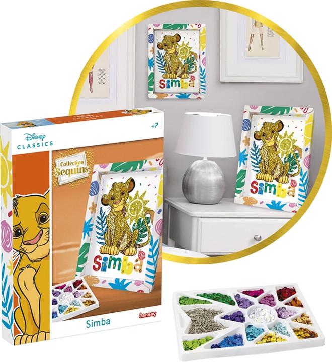 Produktbild Lansay Paillettenkunst Simba