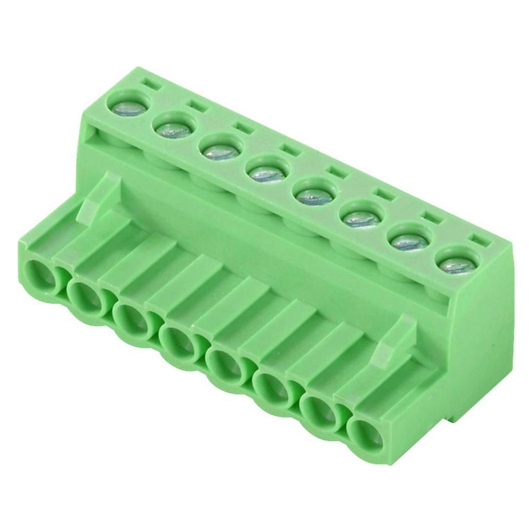Weidmüller Verde Buchsengehäuse-Kabel Polzahl Gesamt 6 Rastermass 5.08 Mm 2647290000, Cavo + Spina Elettrica,