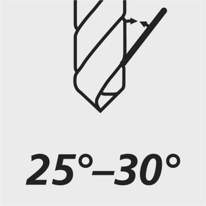 Actual product image Dormer Twist drill DIN/ANSI type N nominal diameter 4.9 mm HSS TiN 2.5xD right (4.9 millimetres)