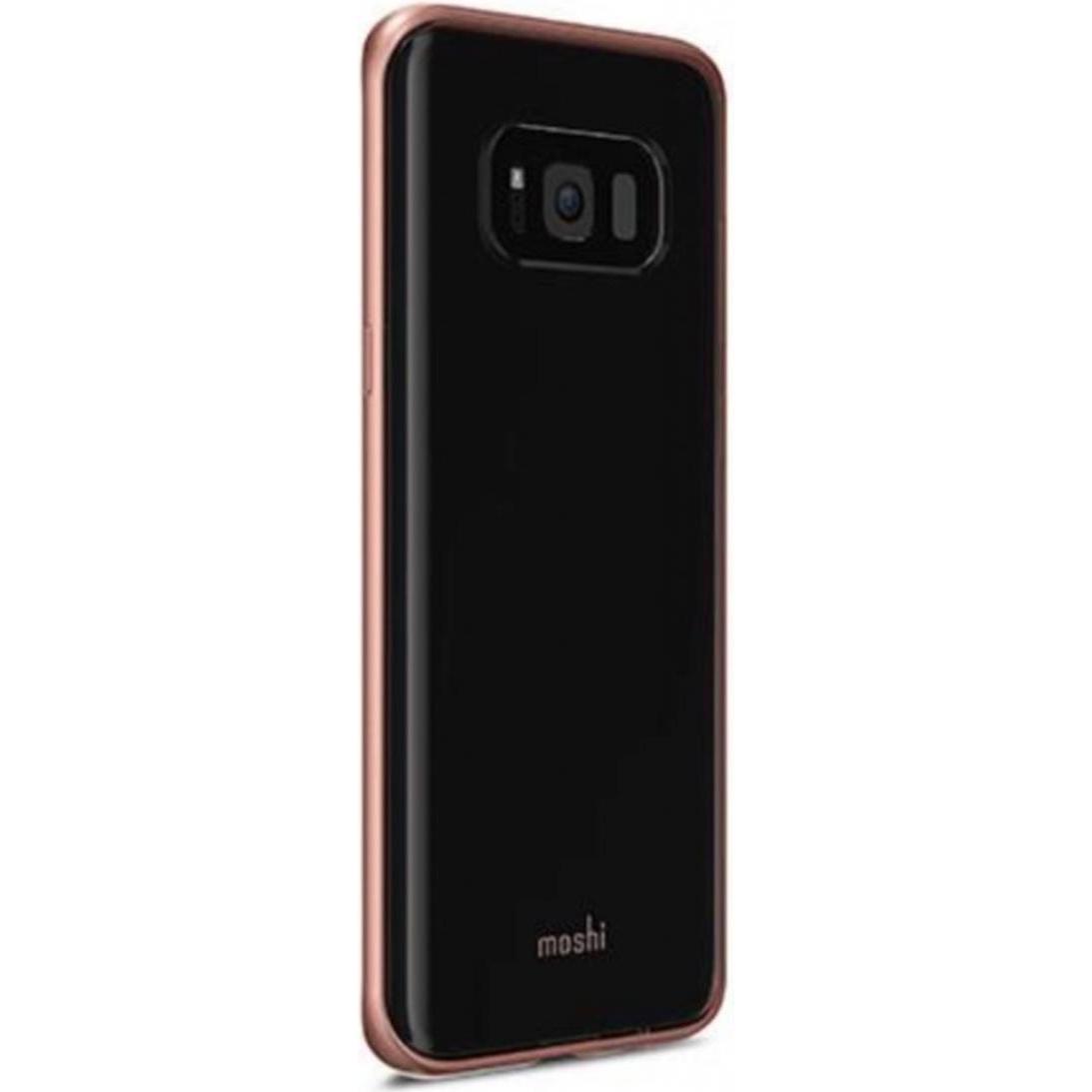 Moshi Vitros (Samsung Galaxy S8+), Smartphone Hülle, Pink, Schwarz