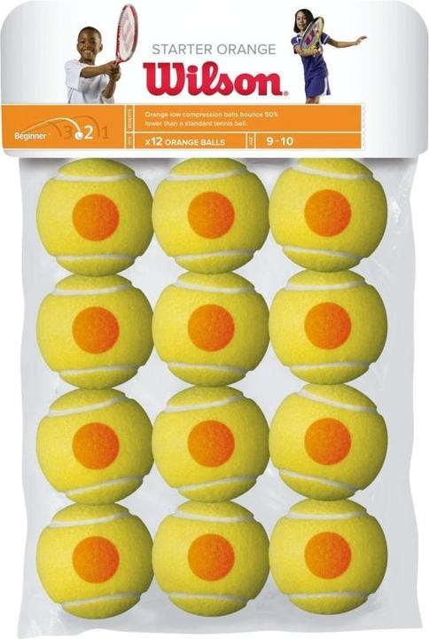 Actual product image Wilson Starter Orange 3 Balls