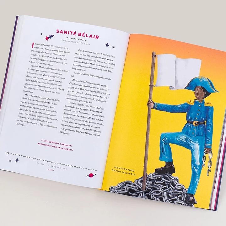 Produktbild Good Night Stories for Rebel Girls - 100 Lebensgeschichten Schwarzer Frauen (Deutsch, CaShawn Thompson, Lilly Workneh, 2021)