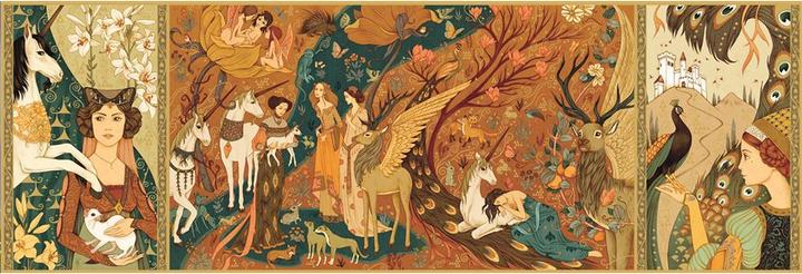 Produktbild Djeco Puzzle Gallery Unicorn Garden 500 Teile (500 Teile)