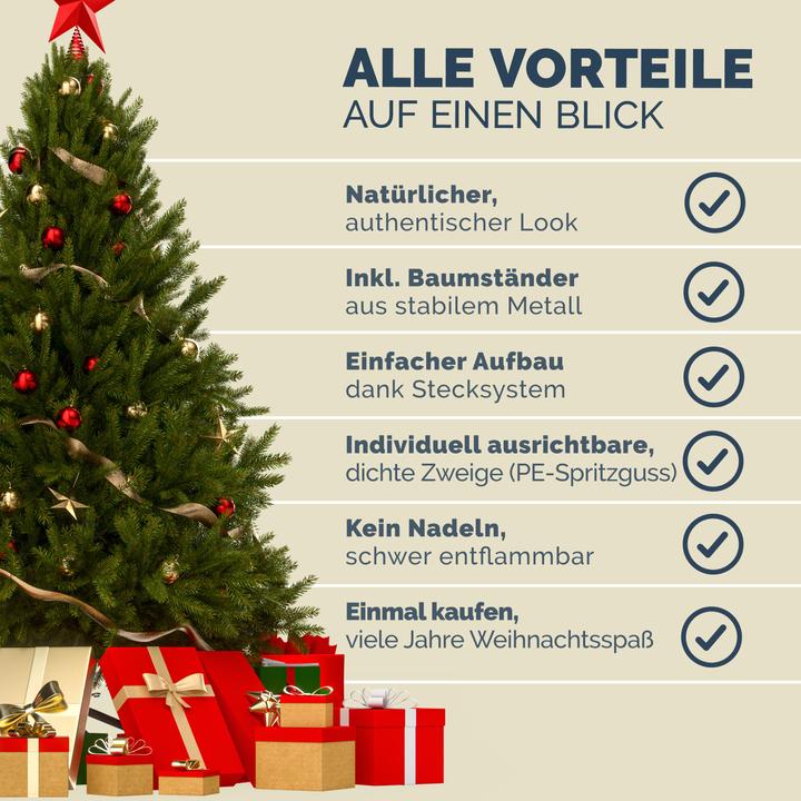 Image du produit Casaria Weihnachtsbaum (140 cm)