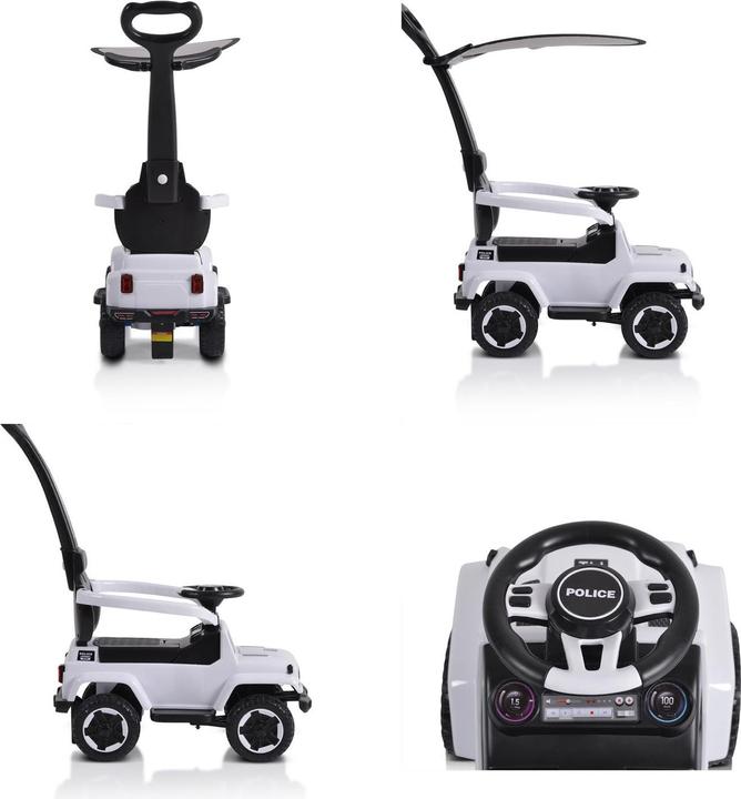 Produktbild Moni Kinder Rutschauto Police