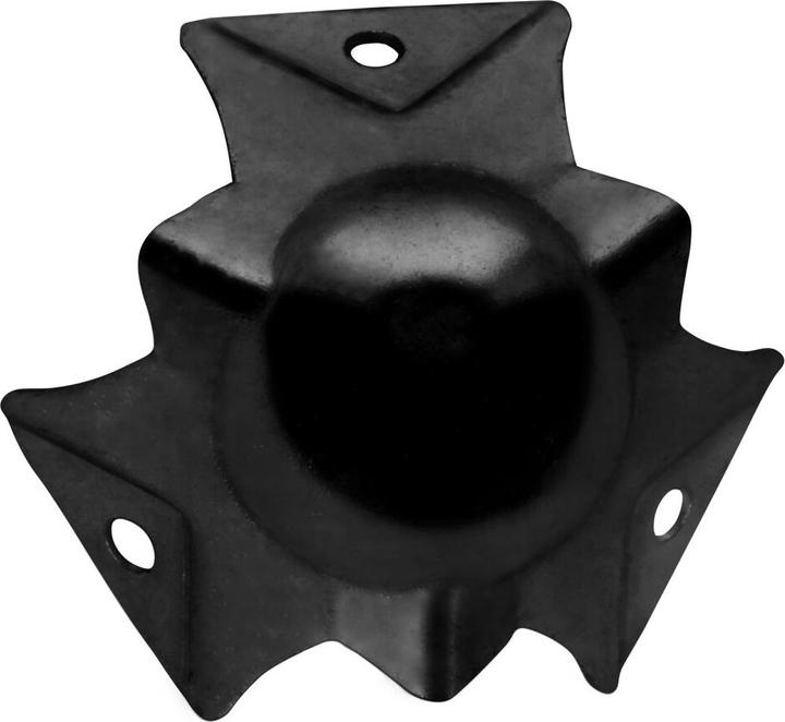 Actual product image Adam Hall 4113 BLK - Kugelecke klein, dreischenklig, gestuft für 6109, schwarz