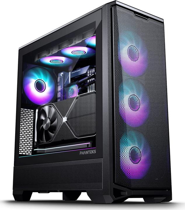 Image du produit Phanteks Eclipse G400A Midi-Tower, Tempered Glass, D-RGB - schwarz (mATX, E-ATX, ATX, Mini-ITX)