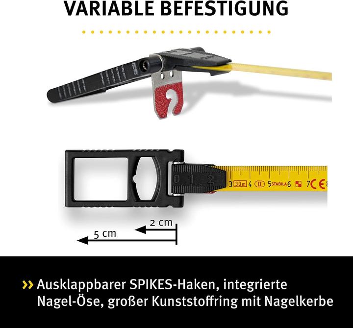 Actual product image Stabila 100m frame tape measure LBM 1000, steel tape (100 m)