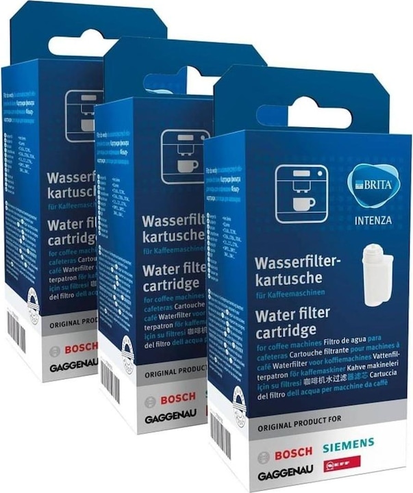 Actual product image Bosch Hausgeräte 3 water filters TCZ7003 467873 575491 17000705 BRITA Intenza