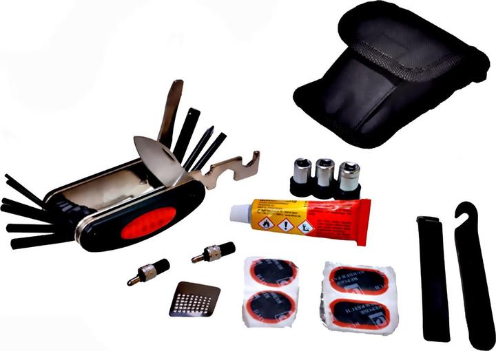 Filmer Bicycle repair set 45017, 24 pieces