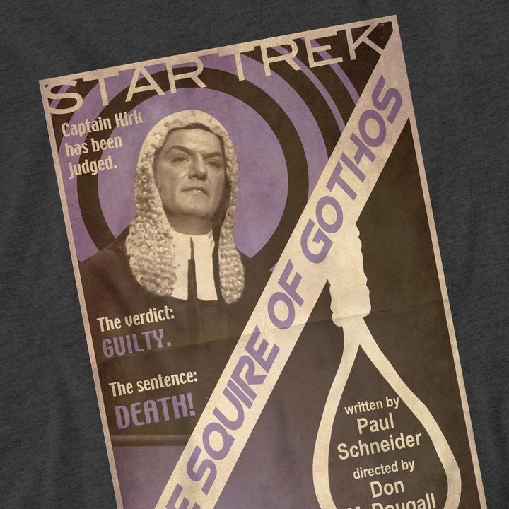 Actual product image Unisex Adult The Original Series Episode 17 T-Shirt (XXL)