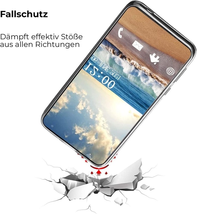 Produktbild König Design Hülle Handy Schutz für Motorola Edge 30 Pro Case Cover Tasche Bumper Etuis TPU (Motorola Moto Edge 30 Pro)