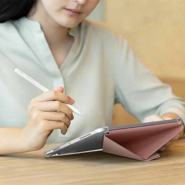 Actual product image Uniq etui Camden Click iPad Air 11" (2024) różowy/blush pink (Apple iPad Air 11 2024, Apple iPad Air 11 2025, Apple iPad Air 11 2026)