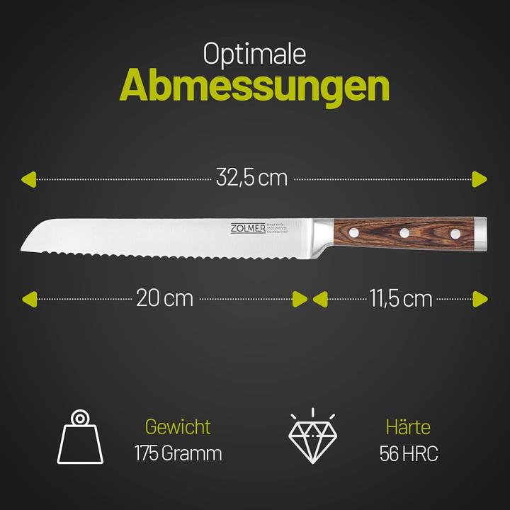 Produktbild Zolmer Brotmesser (20 cm)