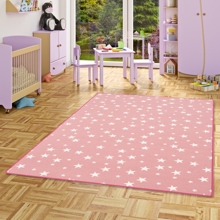 Image du produit Snapstyle Tapis de jeu pour enfants Étoiles (133 x 133 cm)