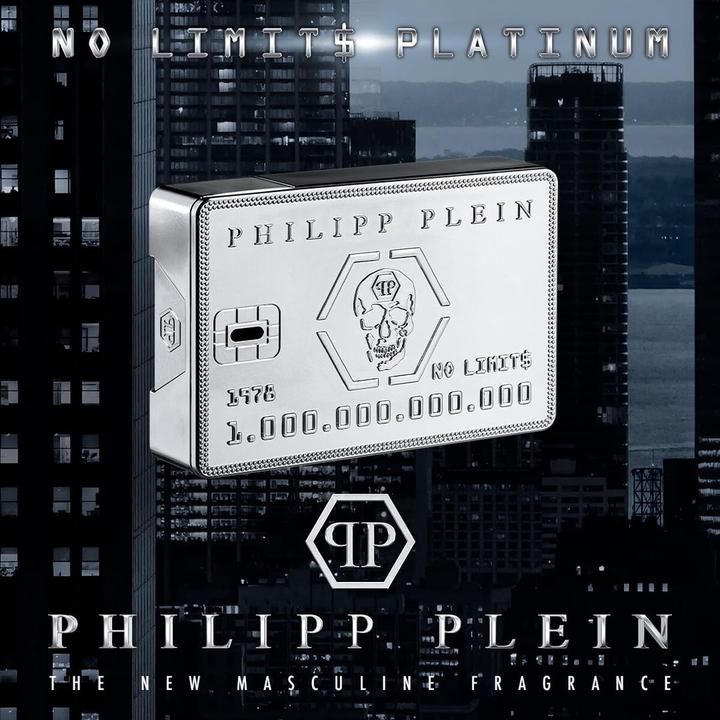 Actual product image Philipp Plein No Limits Platinum (M) EDP 50ml (Eau de parfum, 50 ml)