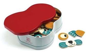 Productafbeelding Djeco Magneetdoos Zanimals (32 x)