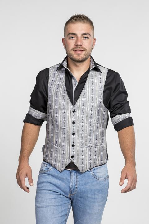 Produktbild Jenni Hemden Edelweiss Gilets m. Satinrücke