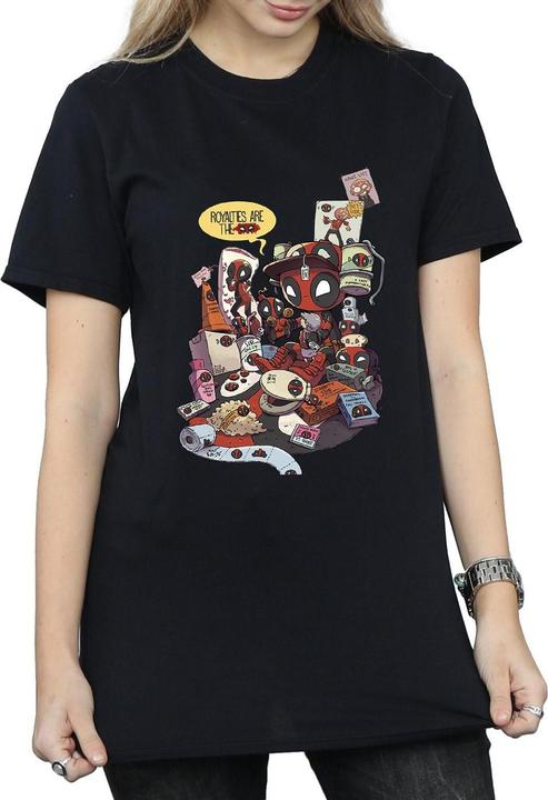 Image du produit - T-shirt DEADPOOL MERCHANDISE ROYALTIES - Femme (L)