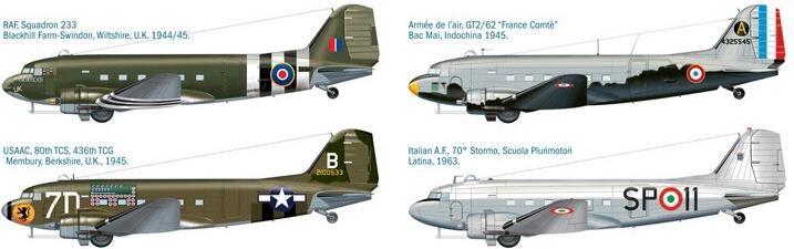 Actual product image Italeri Dakota Mk.III