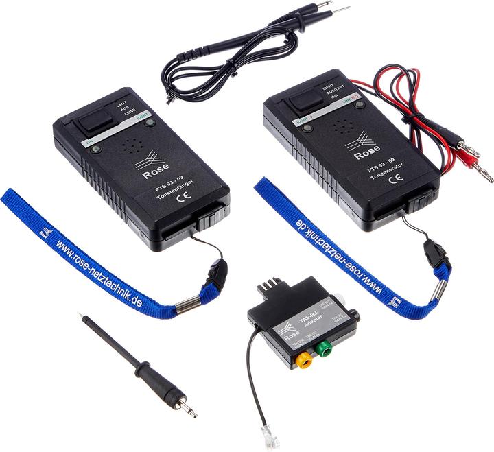 Actual product image Rose Netztechnik cable core search unit PTS 93-09 test set
