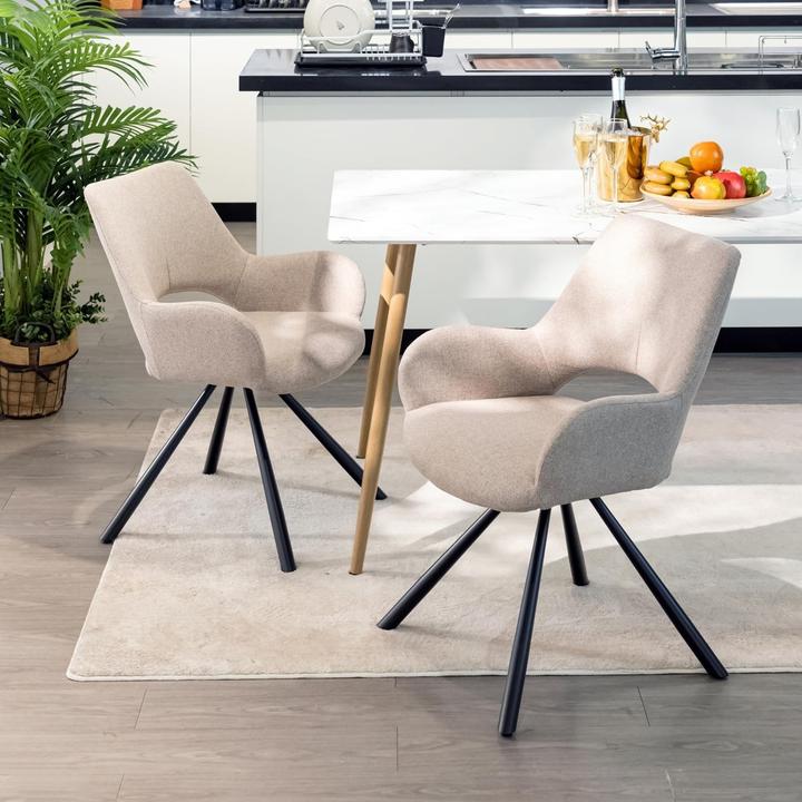 Actual product image Meuble Cosy Beth Fabric Light Brown