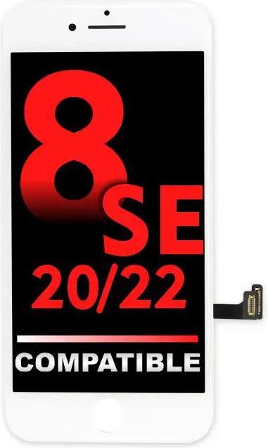 Actual product image Ferryxpress LCD Assembly Screen (White) (Display, Apple iPhone 8, Apple iPhone SE (2nd Gen), Apple iPhone SE (3rd Gen))
