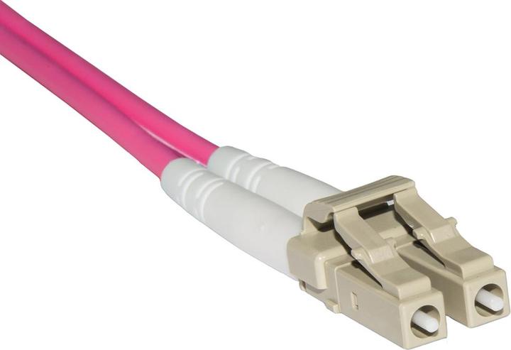 Immagine prodotto CAVO FIBRA OTTICA 3 MT LC/LC MULTIMODALE DUPLEX 50/125 OM4 (U/FTP, CAT6, 3 m)