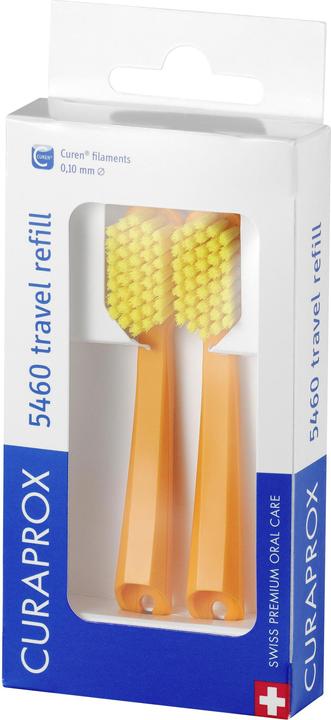 Actual product image Curaprox CS 5460 Travel Refill Orange (2x) (Soft, 2 x)