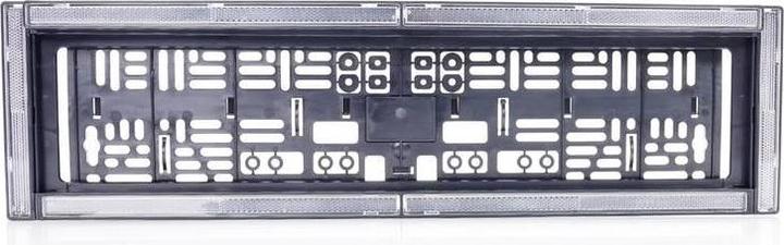 WAS W253 2120 Licence plate holder, reflector (W x H x D) 584 x 163 x 32mm (Front)
