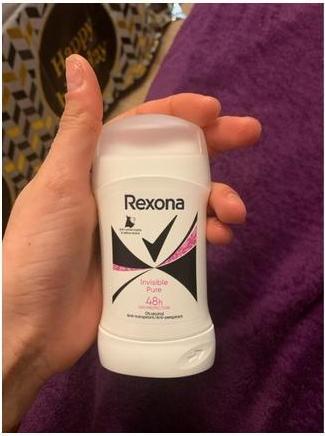 Rexona Stick Women 50ml Invisible Pure - Effective Deodorant For Women (Stick, 50 ml)