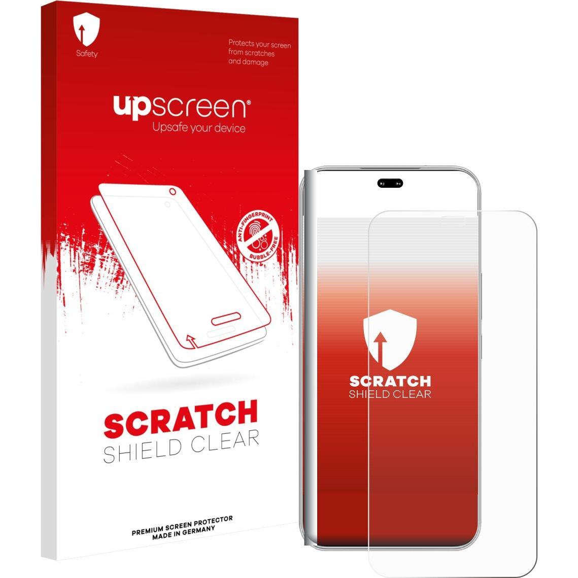 upscreen Scratch Shield Pellicola (1 pz., Honor 400), Pellicola protettiva smartphone, Trasparente