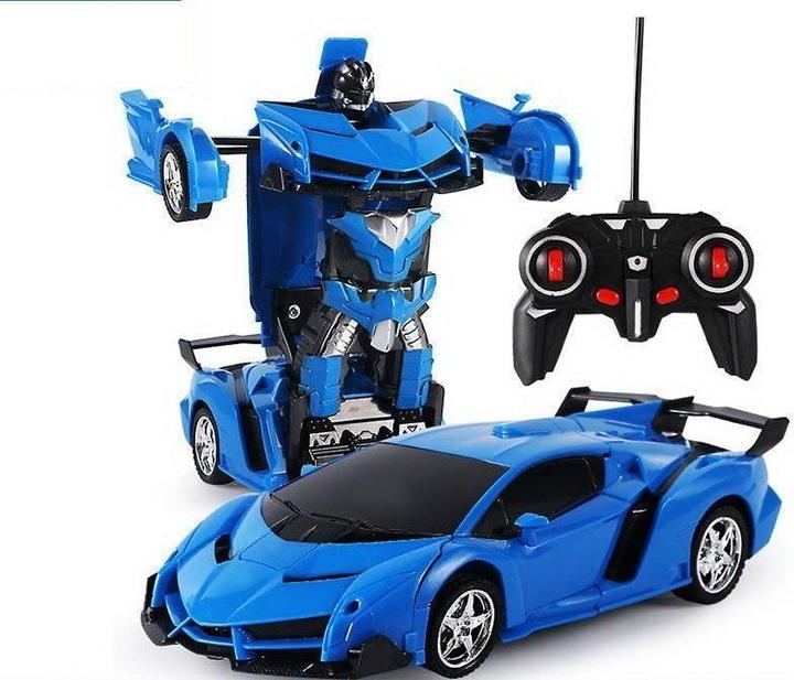 Lean Toys Auto Robot Transformers 2in1 R/C blue buy at Galaxus