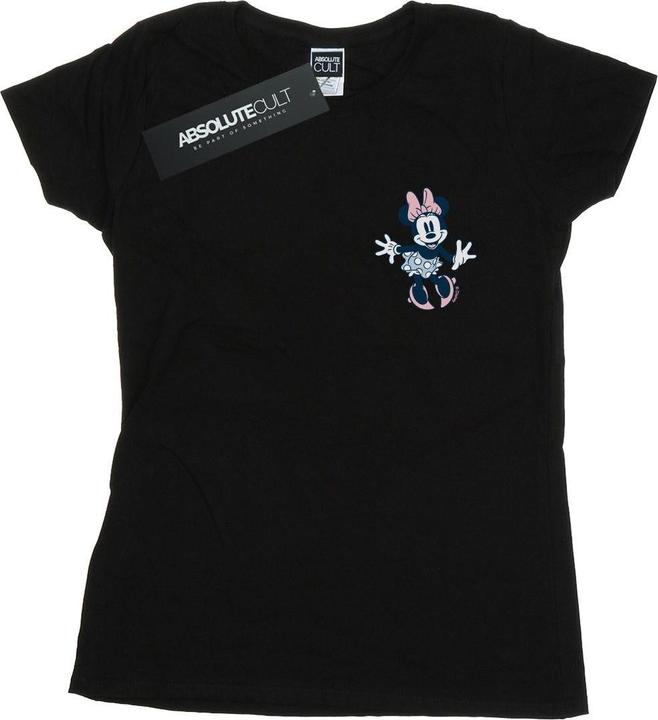 Immagine prodotto Disney Minnie Mouse Dancing Chest Maglietta Donna (M)