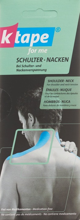 Immagine prodotto K-Tape per me spalla/collo per un'applicazione 2 pezzi