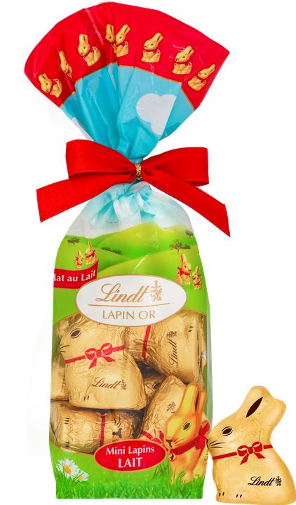 Actual product image Lindt Gold Bunny Mini Milk (120 g)