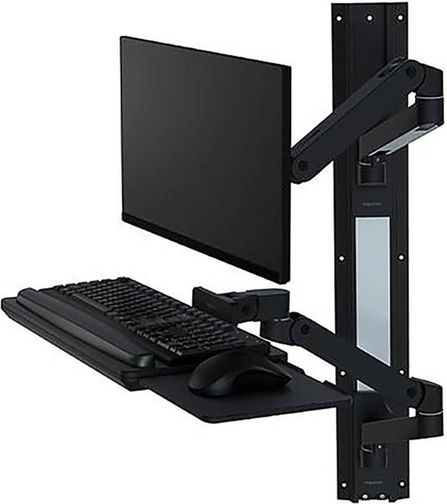 Image du produit Ergotron LX PRO ARM WALL MOUNT SYSTEM black (Mur, 34", 10 kg)