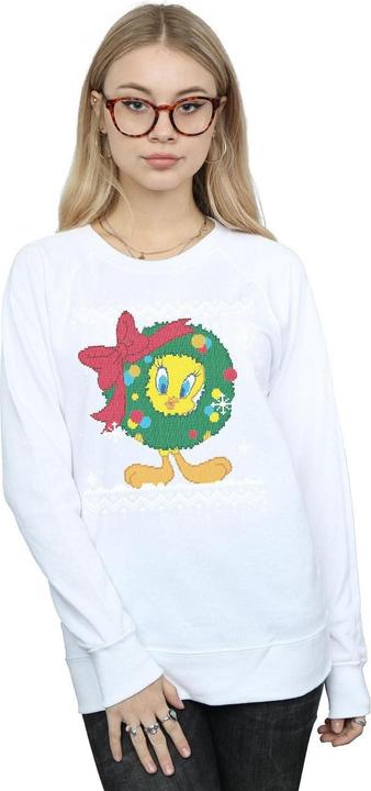 Produktbild Looney Tunes Tweety Pie Christmas Fair Isle Sweatshirt (XXL)